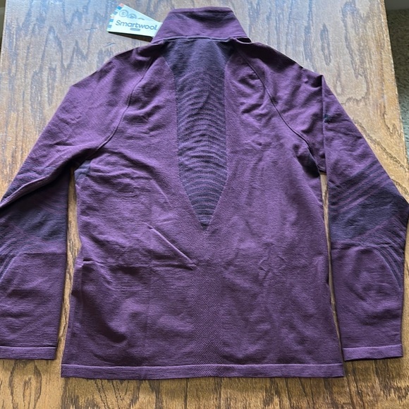 Smartwool Purple Full-Zip Jacket - Picture 5 of 6
